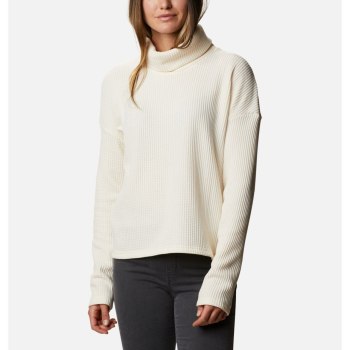 Columbia Ženske Puloveri - Chillin Fleece Krem | FTHB-05963